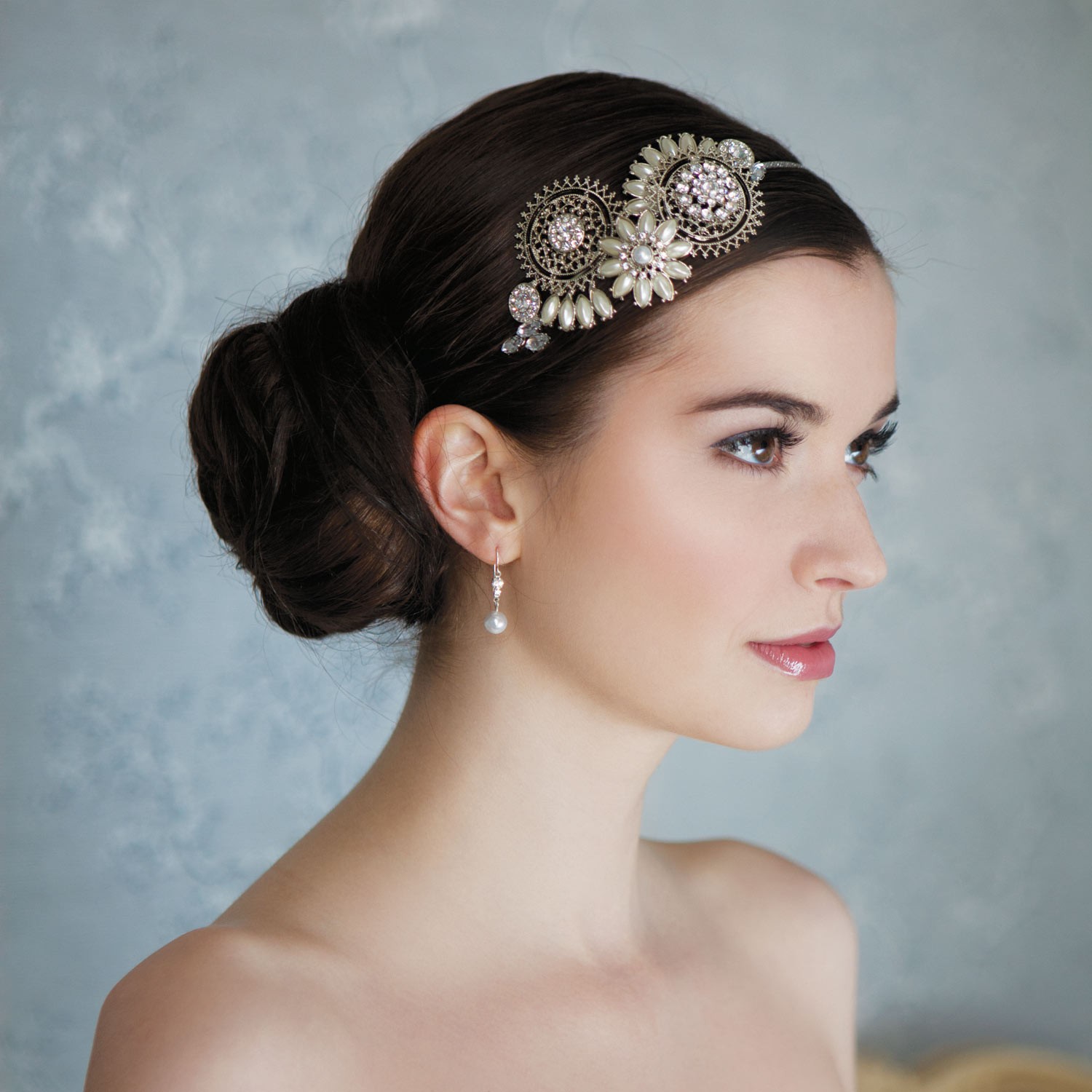 Sublime bijoux pour  cheveux  mariage Angelica Instant 