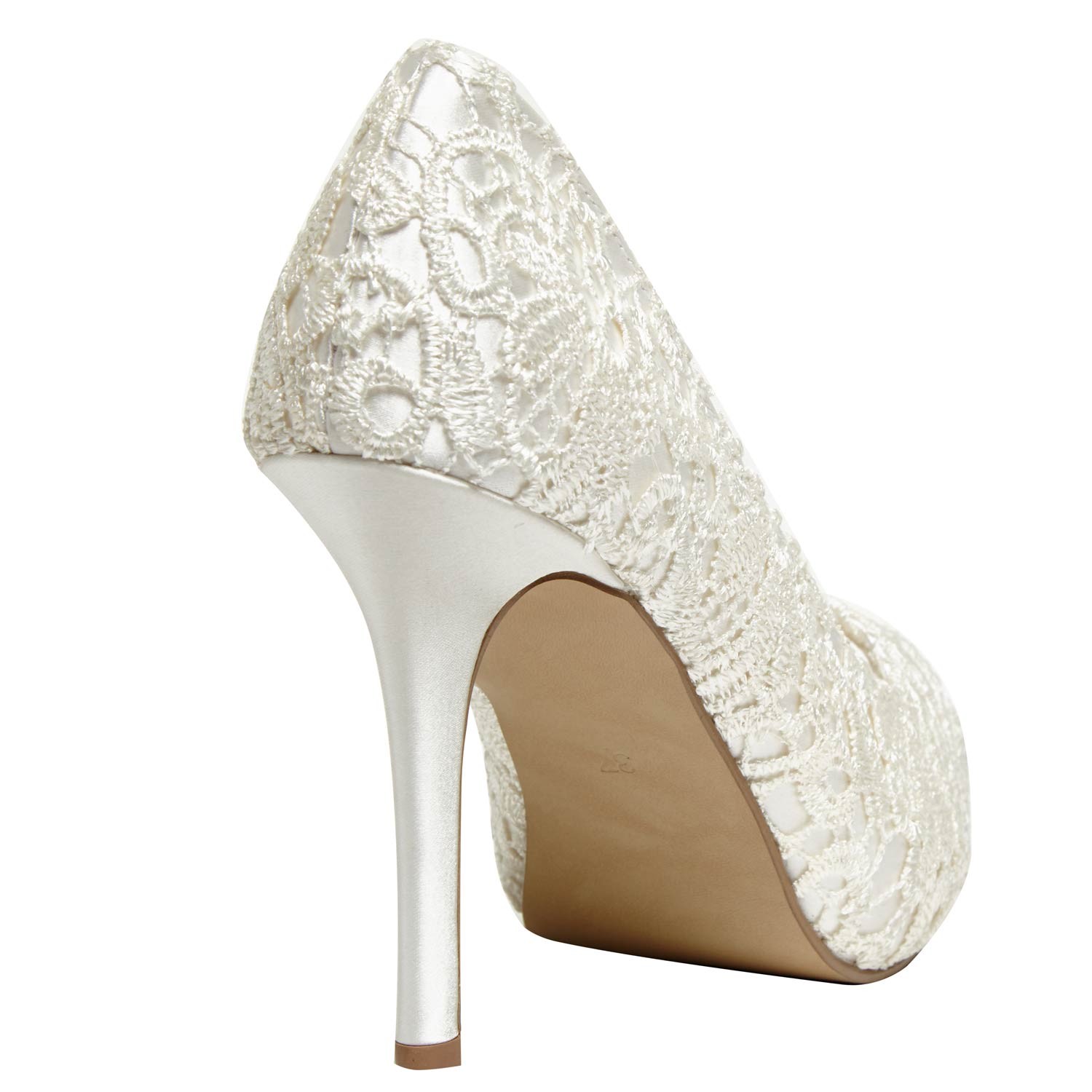 escarpin mariage petit talon