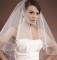 Voile mariage tulle italien ivoire Zita