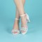 Alexa The Perfect Bridal Company chaussures de mariage bout ouvert