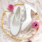 Brigitte G.Westerleigh chaussures de mariée semelles compensées