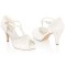 Chaussures mariage dentelle ivoire Betty