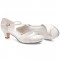 Chaussures de mariage bride cheville Blanca