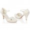 Chaussures de mariée ivoire ou blanche Sophie