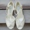 Chaussures mariage bout ouvert Tiffany