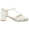 Dorothea GWesterleigh chaussures mariage bride dorée