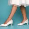 Erica satin Pieds larges Perfect chaussures de mariage pieds larges