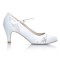 Faye The Perfect Bridal Company chaussure mariage dentelle florale
