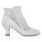 Halle Perfect bottines mariage cuir