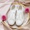 Nelly G.Westerleigh sneakers mariage ivoire