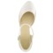 Chaussures de mariée satin ivoire Sissi Avalia