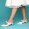 Tegan Perfect chaussures mariée bout pointu