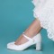 Toni dentelle Perfect chaussures de mariage Mary Jane