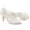 Zara Westerleigh chaussures mariée ivoire