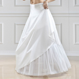 Jupon Femme Vlazom 2 Couches Avec Cerceaux - Soutien Tulle Pour Robe De Mariée, Soirée Ou Style Vintage