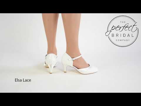 Chaussures mariage Elsa Dentelle The Perfect Bridal Company