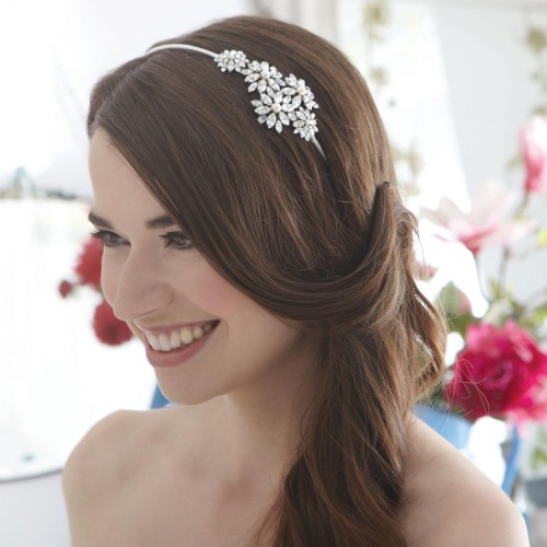 Serre tête type headband pour la mariée headband mariage