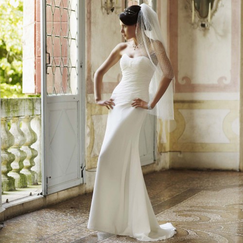 robe de mariée fourreau